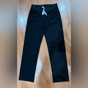 Figs Livingston Scrub Pants XS. Black. EUC.